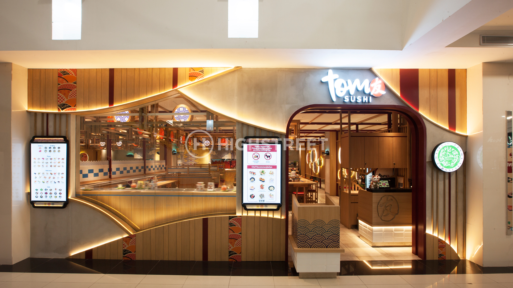 Tom Sushi D-Mall Depok - Our Interior and Architectural Design Work